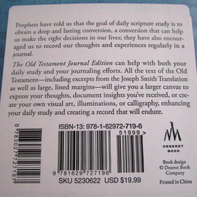 Old Testament, Journal version, brand new
