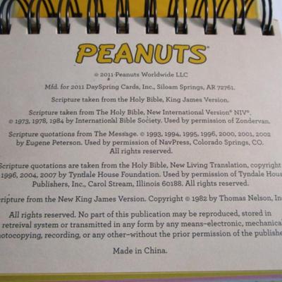 Peanuts A year's worth of Smiles and Blessings