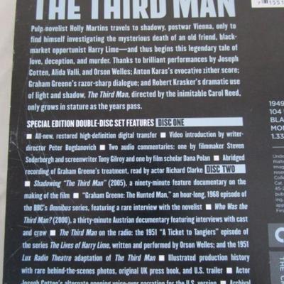 Carol Reed's The Third Man 2 DVDs