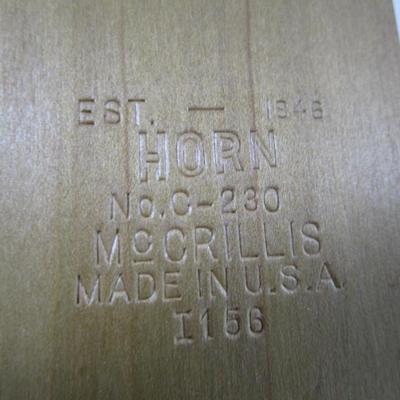 Vintage W.C. Horn Cribbage Set