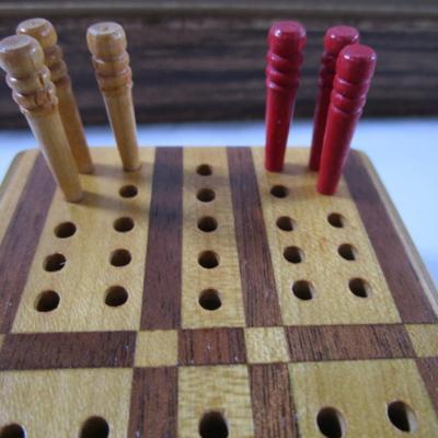 Vintage W.C. Horn Cribbage Set