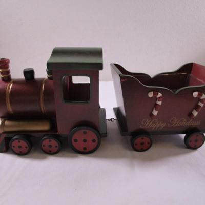 Holiday Train Engine and car