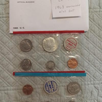 1968 Uncirculated mint set