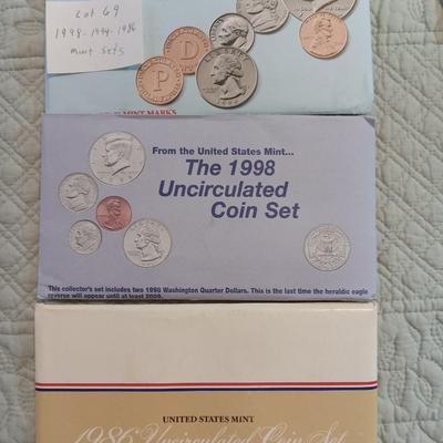 1986,1998,1994 mint sets