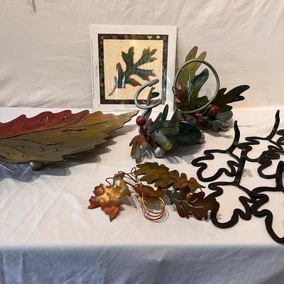 Teresa Pennington Art & Metal Leaf Decor (LR-RG)