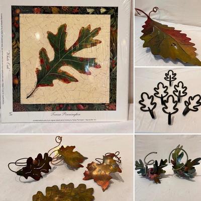 Teresa Pennington Art & Metal Leaf Decor (LR-RG)