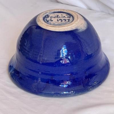 Blue Ridge Pottery & More Signed Cobalt Blue Pottery (K-DZ)
