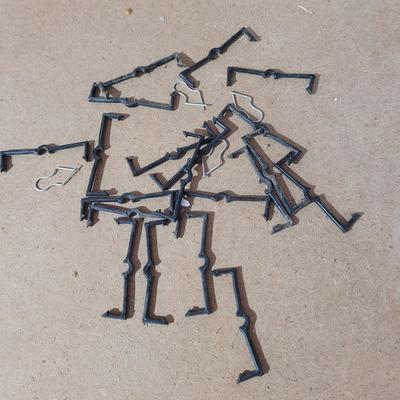 Large Lot of Peg Hooks (WM-EL)