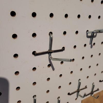 Large Lot of Peg Hooks (WM-EL)
