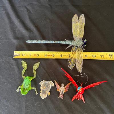 Handblown Glass Dragonfly & More (PB-RG)