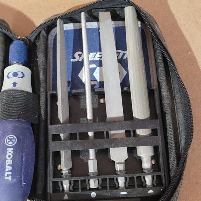 Kobalt Screwdrivers and File (WM-EL)