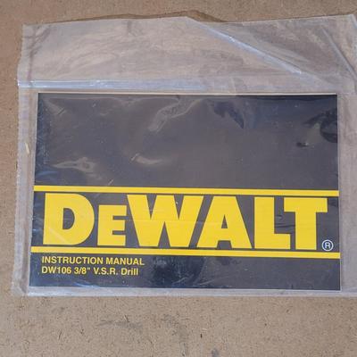 DeWalt Drill w/ Bit Sets (WM-EL)