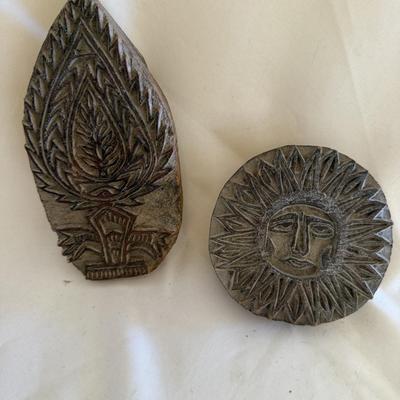Hand-Carved Textile Printing Stamps (GB-BM)