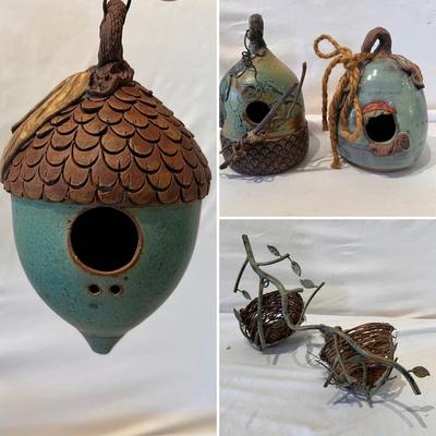 Pottery Birdhouses & More (LR-RG)