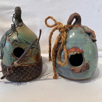 Pottery Birdhouses & More (LR-RG)