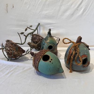 Pottery Birdhouses & More (LR-RG)