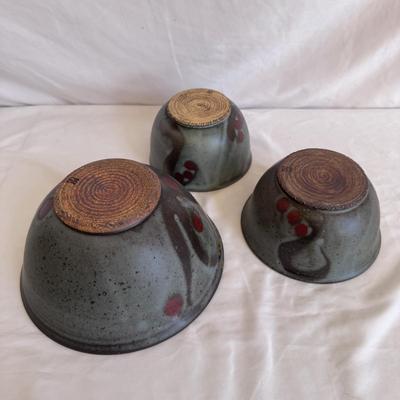 Collection of Speckled Clay with Matte Glaze Dishes (K-DZ)