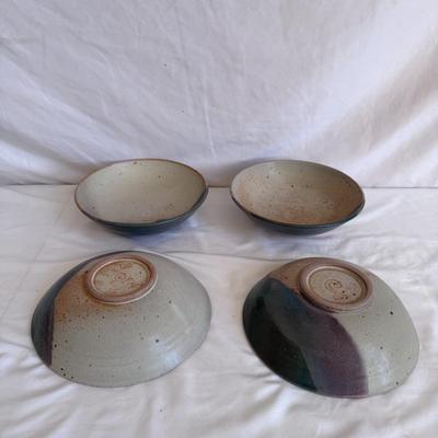 Collection of Speckled Clay with Matte Glaze Dishes (K-DZ)