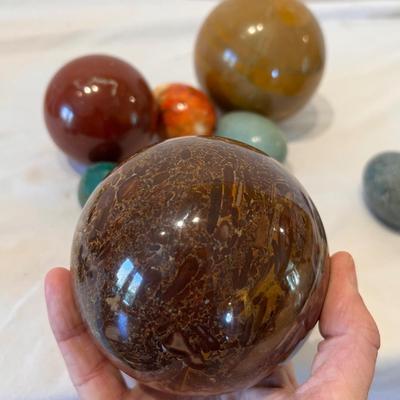 Stone Spheres, Eggs & Beads (LR-RG)