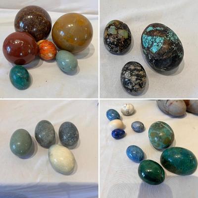 Stone Spheres, Eggs & Beads (LR-RG)