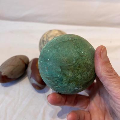 Stone Spheres, Eggs & Beads (LR-RG)