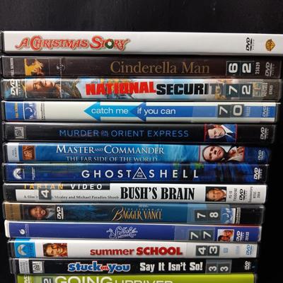 MAINLY "PG 13" MOVIES ON DVD