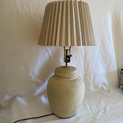 Two Rustic Table Lamps (UB-BM)