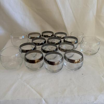 Punch Bowl with Stand and Glasses (GB-BM)