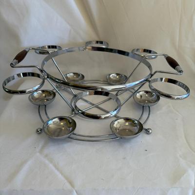 Punch Bowl with Stand and Glasses (GB-BM)