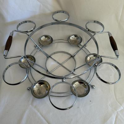 Punch Bowl with Stand and Glasses (GB-BM)