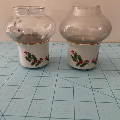 Vintage candle holders