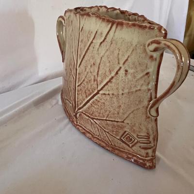 Crystal Coates Allen & More Leaf Pottery Vases (LR-RG)