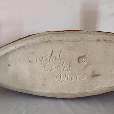 Crystal Coates Allen & More Leaf Pottery Vases (LR-RG)
