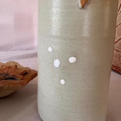 Crystal Coates Allen & More Leaf Pottery Vases (LR-RG)