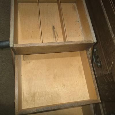 Old fashion sewing box.