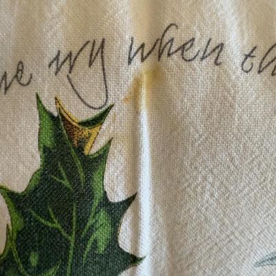 Portmeirion Holly & Ivy Christmas Dishes, Charleston Gardens Placemats, Holiday Dishtowels, Napkins and More (GB-BM)