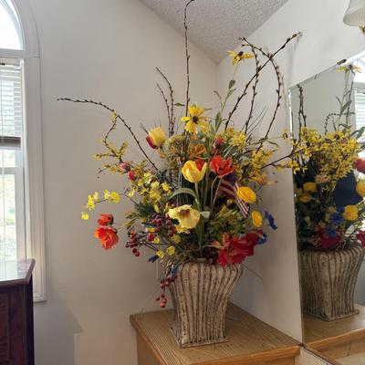 Large Faux Flower Arrangement (UB-BM)