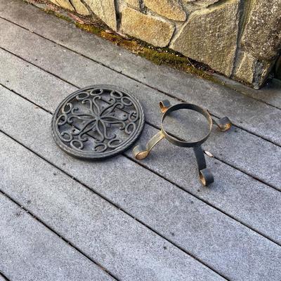 Assorted Wicker and Metal Plant Stands (FE-RG)