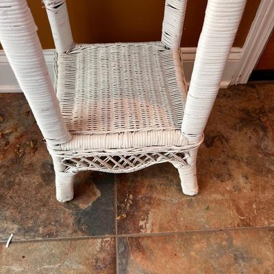 Assorted Wicker and Metal Plant Stands (FE-RG)