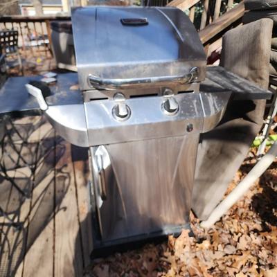 Propane grill.