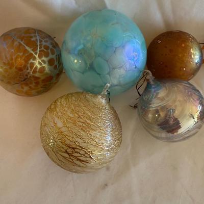 Variety of Glass Bulb Ornaments (UL-BM)