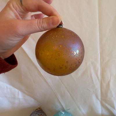 Variety of Glass Bulb Ornaments (UL-BM)