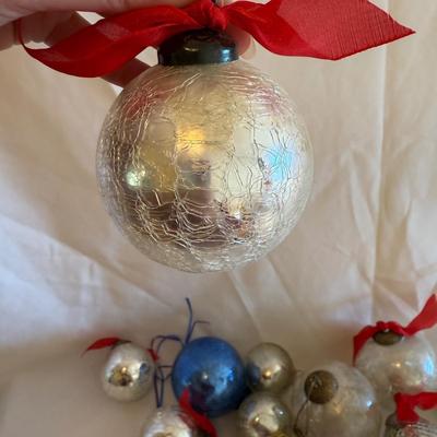 Variety of Glass Bulb Ornaments (UL-BM)