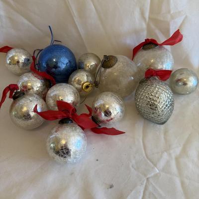 Variety of Glass Bulb Ornaments (UL-BM)