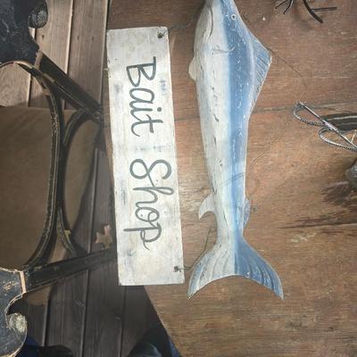 Wood sign