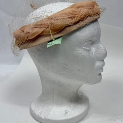 Vintage Hat lot with hat box