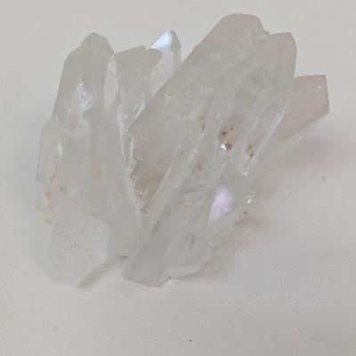 Mineral Specimen Anhydrite Calcite Clear Quartz Cluster #4