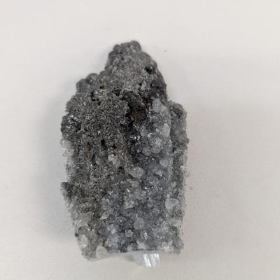 Mineral Specimen Anhydrite Calcite Clear Quartz Cluster #4