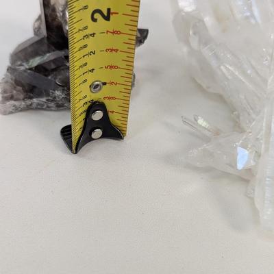 Clear Quartz Cluster Smokey Quartz Cluster #5