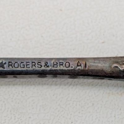 Antique Silverware WM Rogers H & T Old Company Plate Simpson H.M